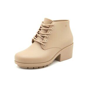 Mini Melissa Groovy Wedge Booties, Size 12